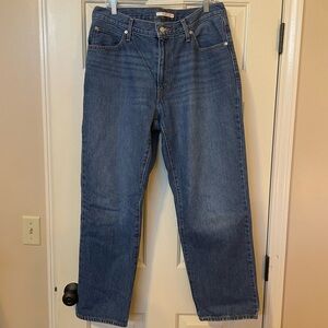 Women’s Levi’s Vintage Style Blue Baggy Jeans 94 Baggy Size 32W 31L